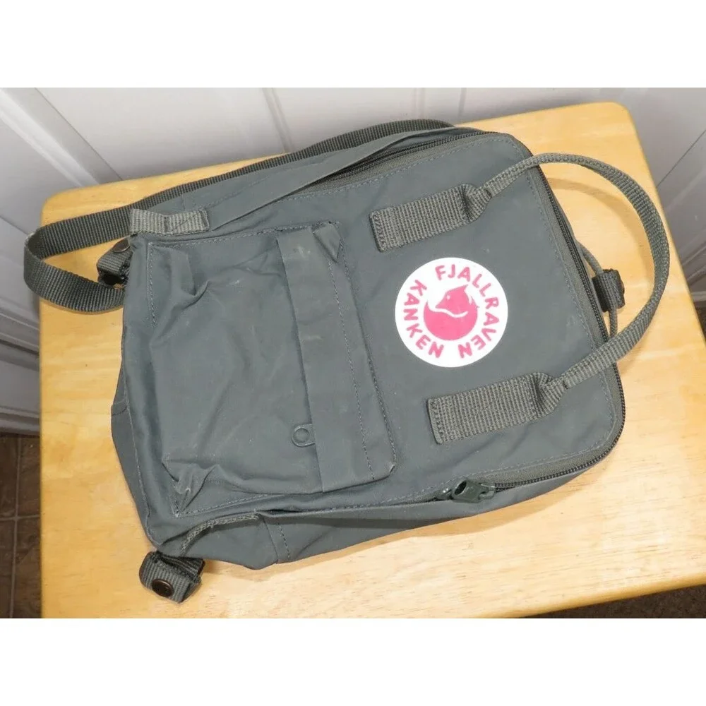Fjallraven Kanken Mini Backpack in 'Super Grey' RN132546 - 23561